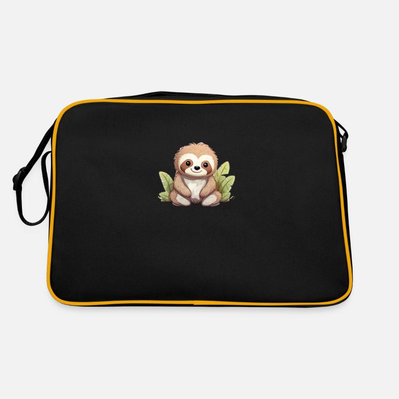 Kawaii Sloth Retro Tasche