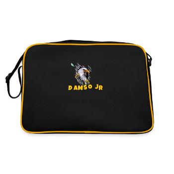 DAMSO Jr 2 - Retro Bag - black/gold - Back