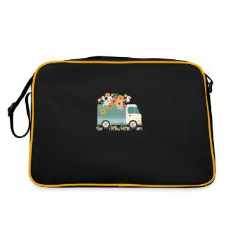 Ramasser une fleur 3 - Sac Retro - noir/or - Dos