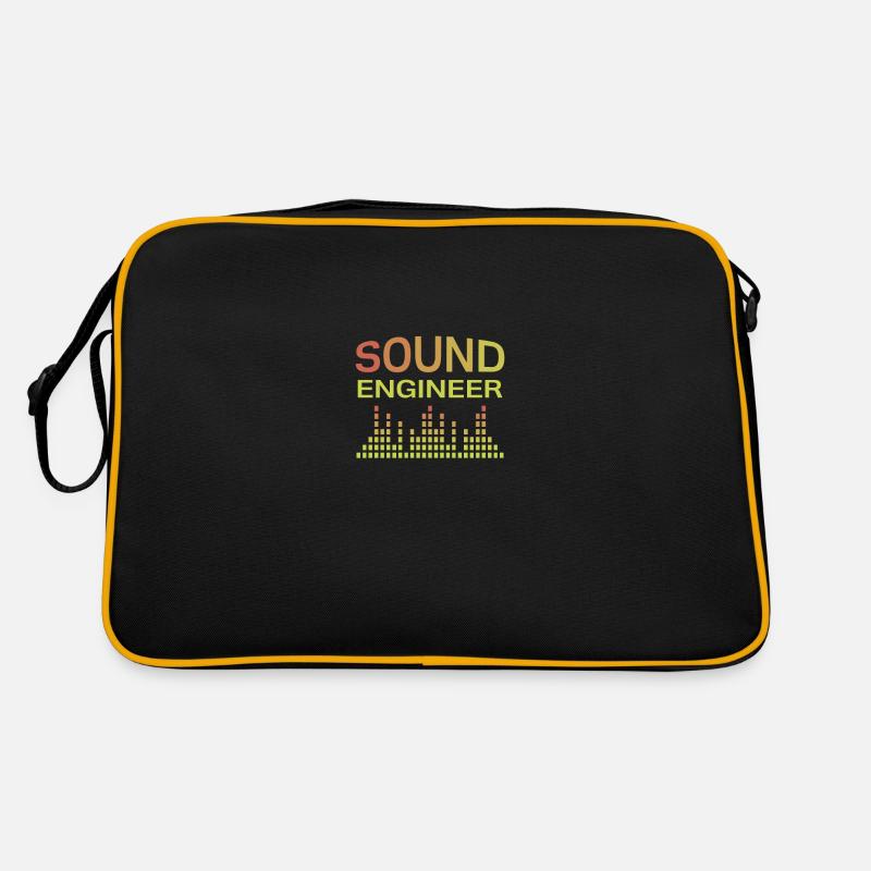 Sound Engineer Tontechniker Retro Tasche