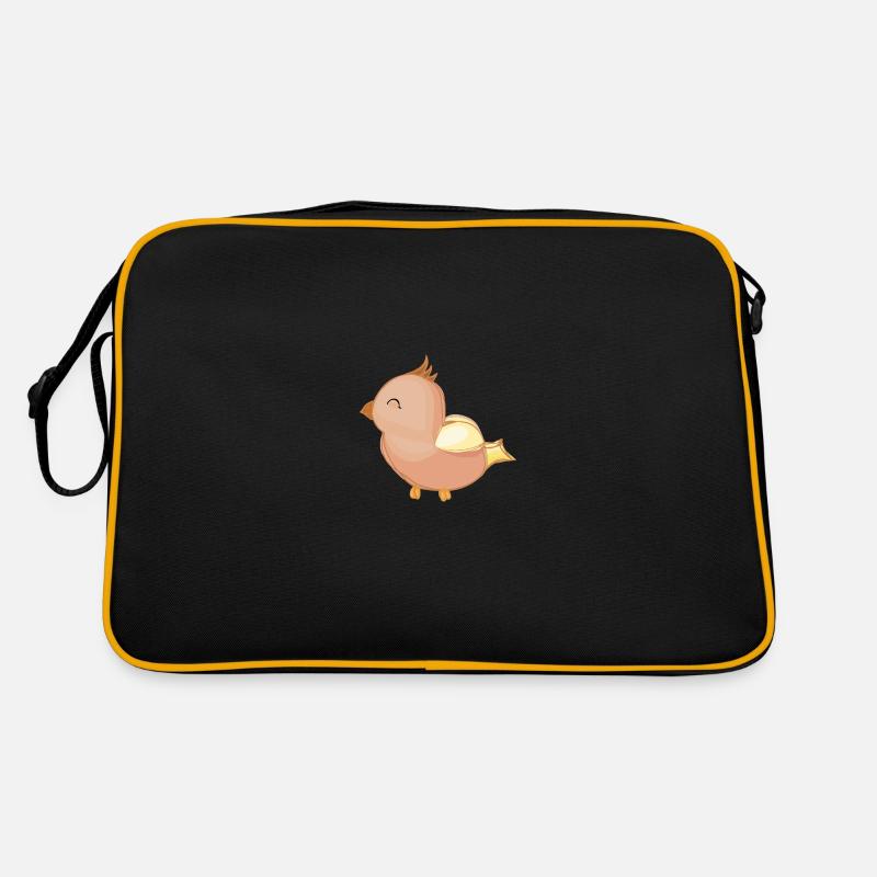 Vögelchen Vogel Retro Tasche