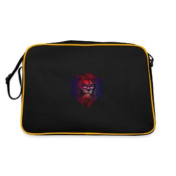 Cambodge - Sac Retro - noir/or - Dos