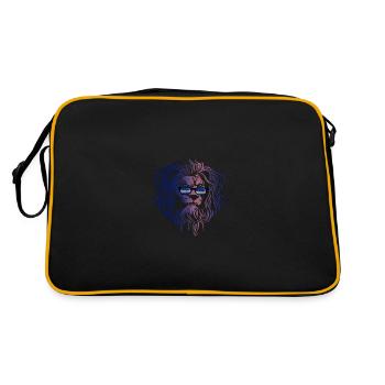 Kap Verde - Retro Tasche - Schwarz/Gold - Hinten