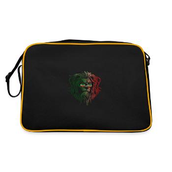 Tchétchénie - Sac Retro - noir/or - Dos