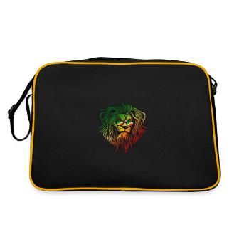 République du Congo - Sac Retro - noir/or - Dos