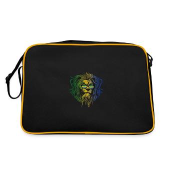 Gabon - Retro Bag - black/gold - Back