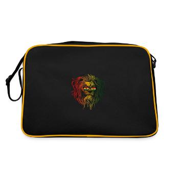 Ghana - Sac Retro - noir/or - Dos