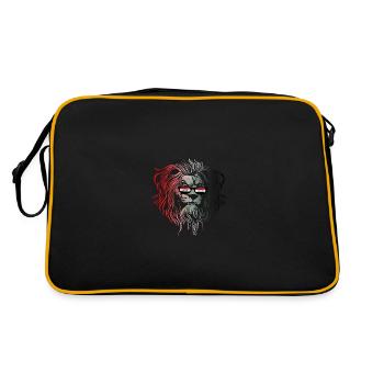 Iraq - Retro Bag - black/gold - Back