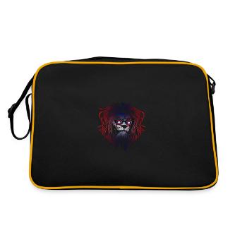Laos - Sac Retro - noir/or - Dos