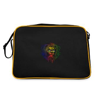 Nouvelle-Calédonie - Sac Retro - noir/or - Dos