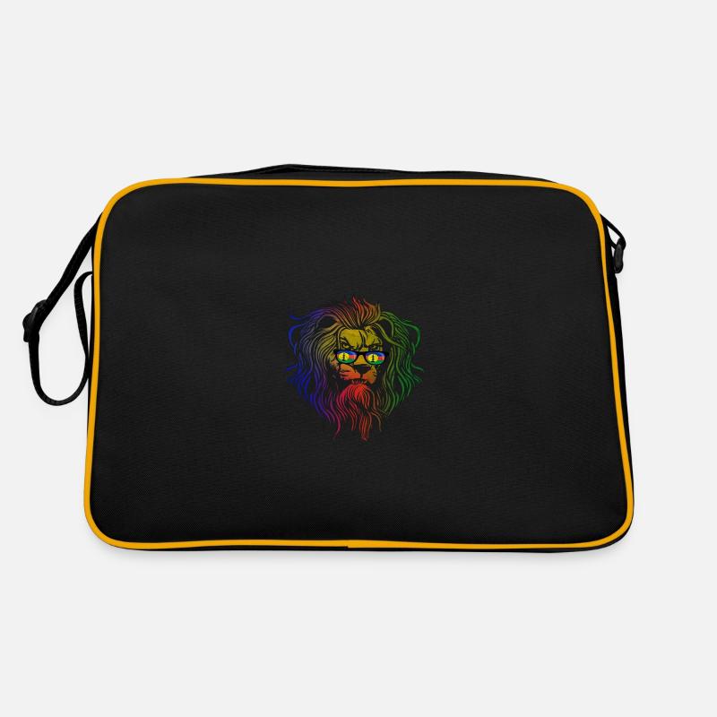 Nouvelle-Calédonie - Sac Retro - noir/or