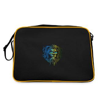 Rwanda - Sac Retro - noir/or - Dos