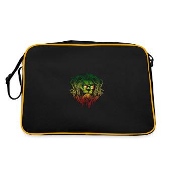 Sénégal - Sac Retro - noir/or - Dos