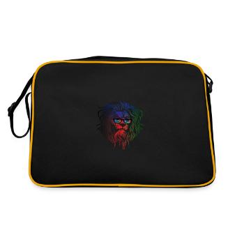 Soudan du Sud - Sac Retro - noir/or - Dos