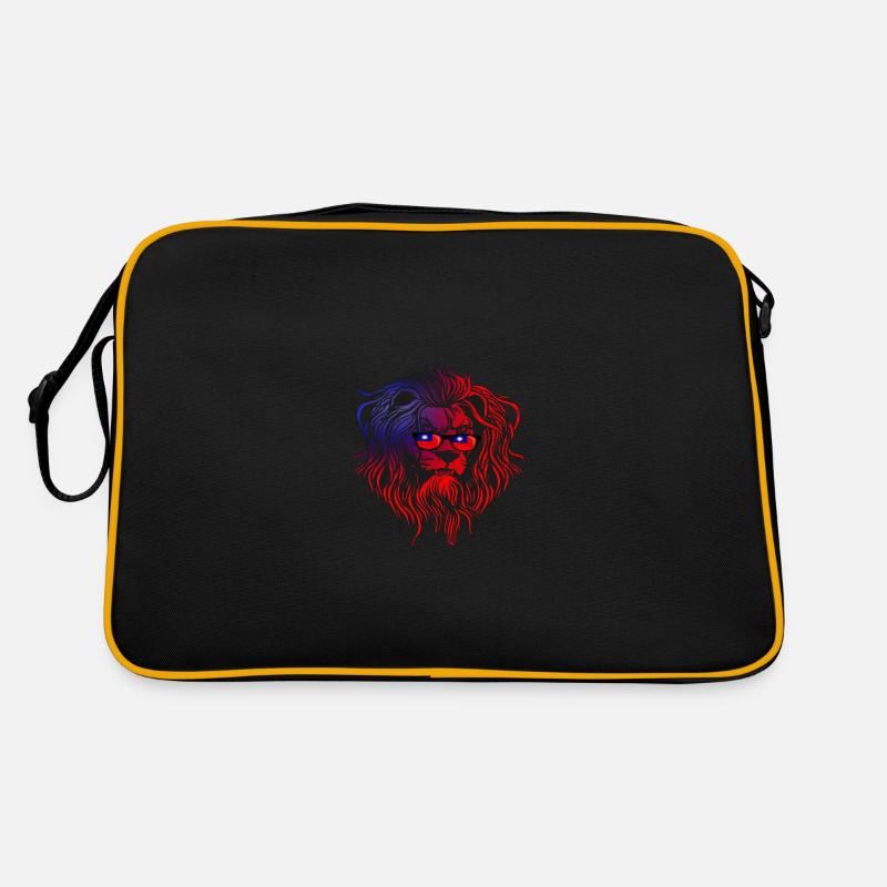 Taiwan - Retro Tasche - Schwarz/Gold
