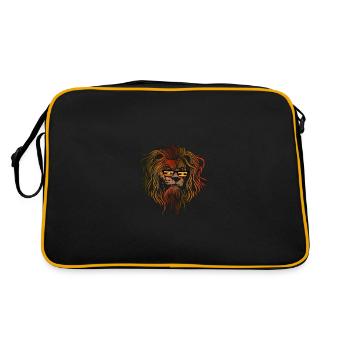 Uganda - Retro Bag - black/gold - Back