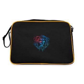 Tuvalu - Retro Bag - black/gold - Back