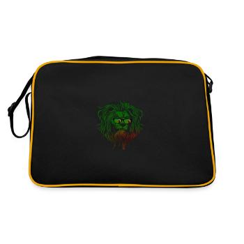 Zambie - Sac Retro - noir/or - Dos