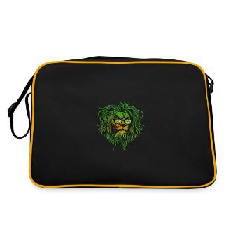Zaïre - Sac Retro - noir/or - Dos