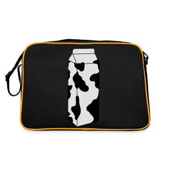 Milk - Retro Bag - black/gold - Back