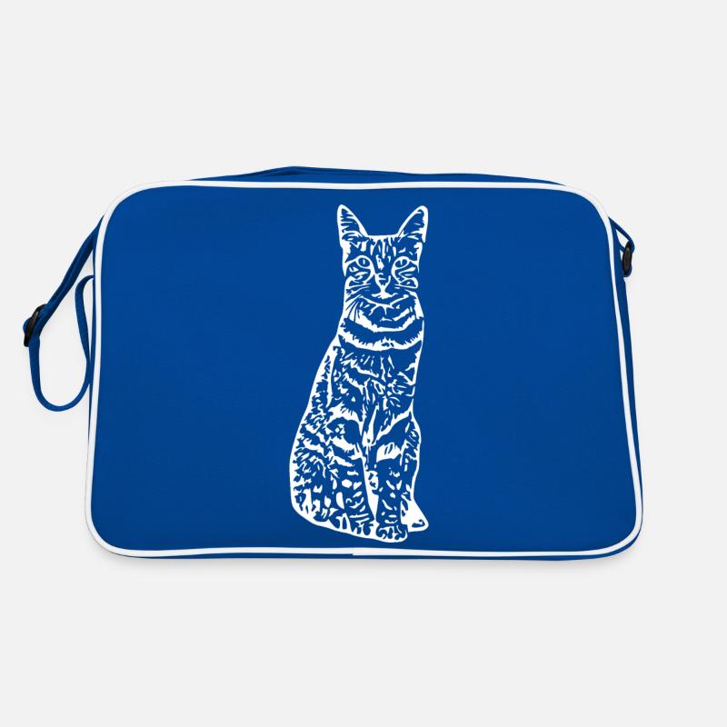 Chat chat chaton Sac Retro