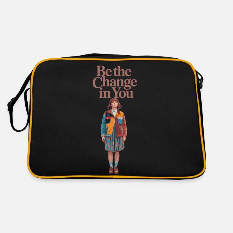 SOYEZ LE CHANGEMENT EN VOUS Sac Retro
