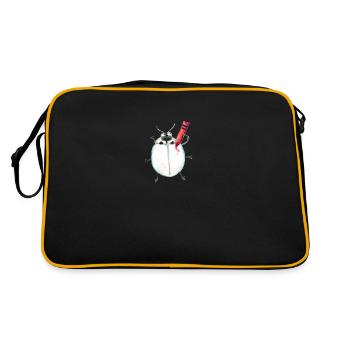 Asian ladybird - Retro Bag - black/gold - Back