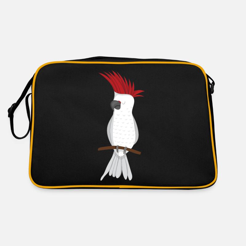 White Cockatoo Retro Bag