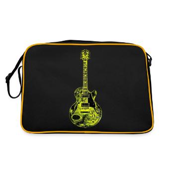 Guitar - Retro Bag - black/gold - Back