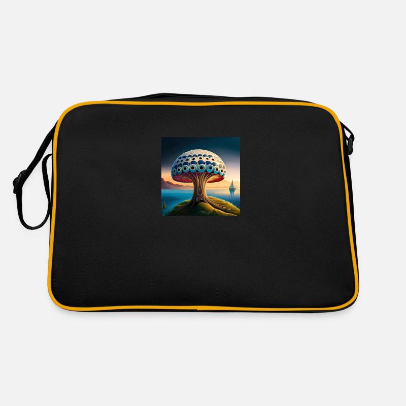 Mushroom comic Retro Tasche