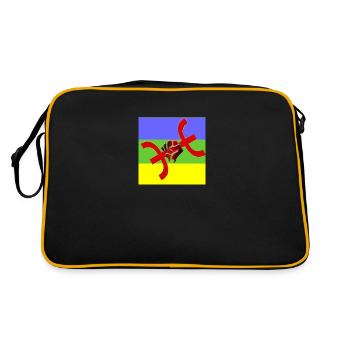 poing_momo - Sac Retro - noir/or - Dos