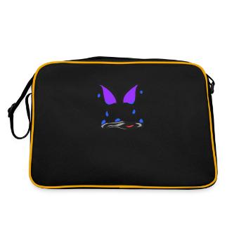 Résumé d’un visage v2 00 - Sac Retro - noir/or - Dos
