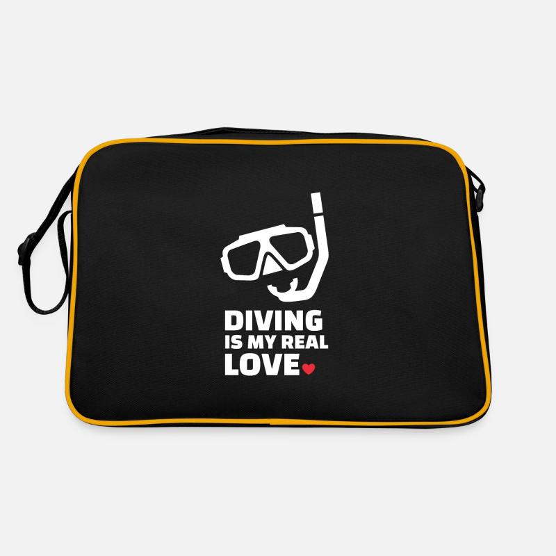 I love diving Retro Bag