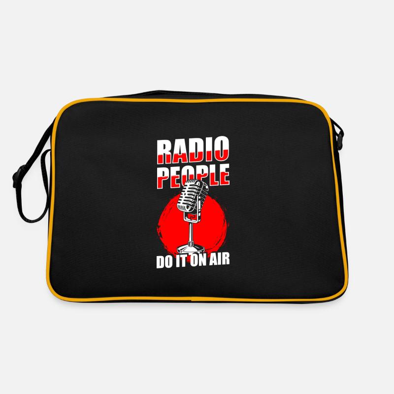 Moderator Ansager Hobby Retro Retro Tasche