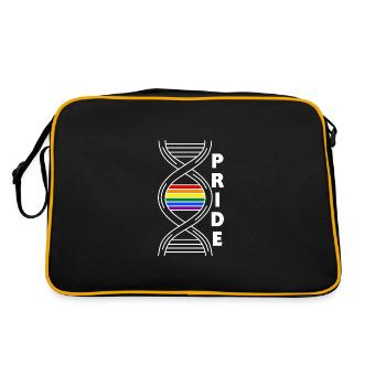 Gay Pride 2023 - Sac Retro - noir/or - Dos