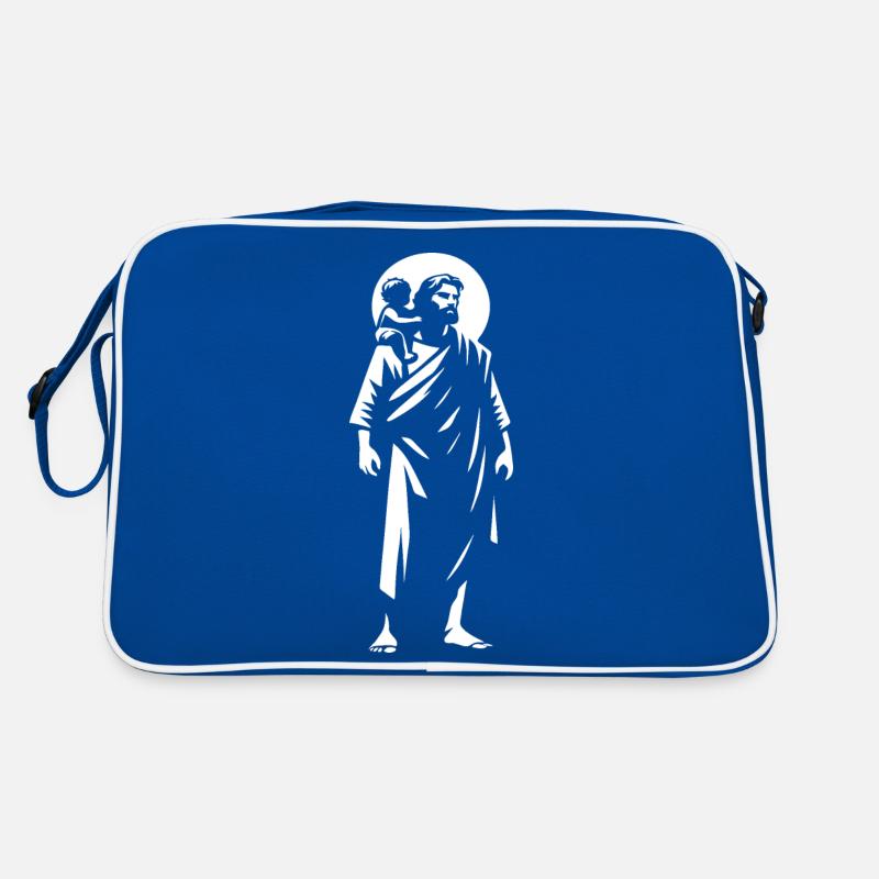 Saint Christophe Design – L’Enfant Jésus s’habille Sac Retro