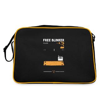Free Turn Signal Fluid - Handyman - Retro Bag - black/gold - Back
