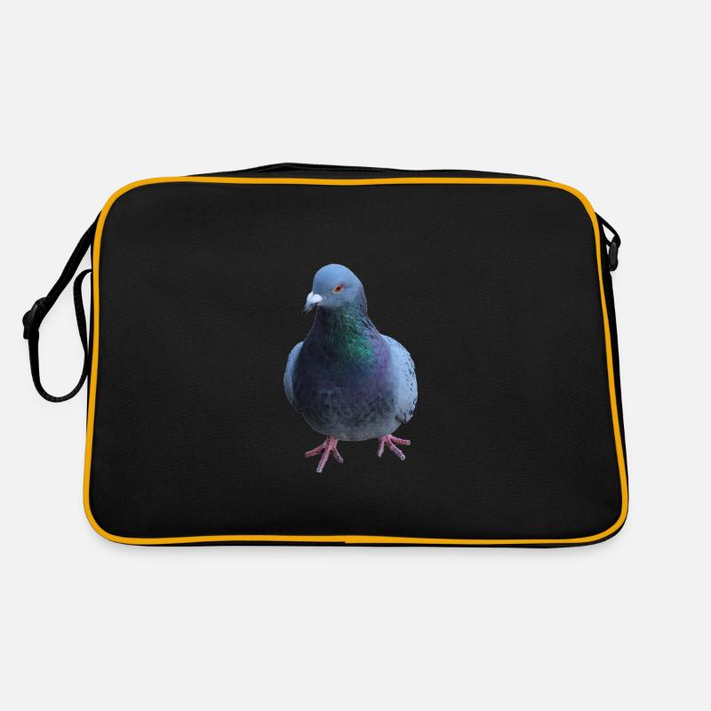 Taube, Vogel Retro Tasche