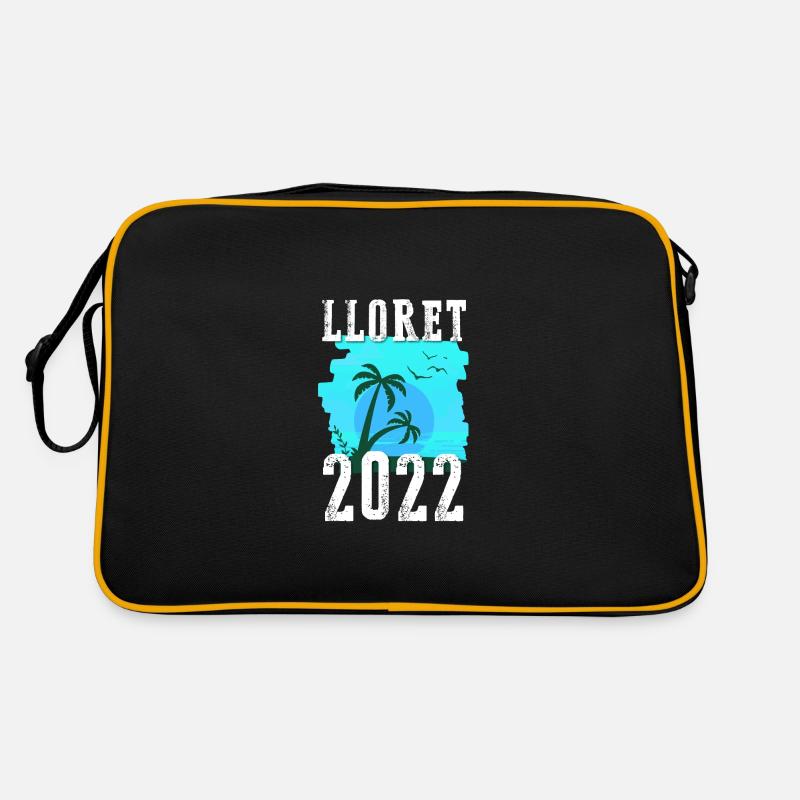 Lloret De Mar 2022 Palm Trees Retro Bag
