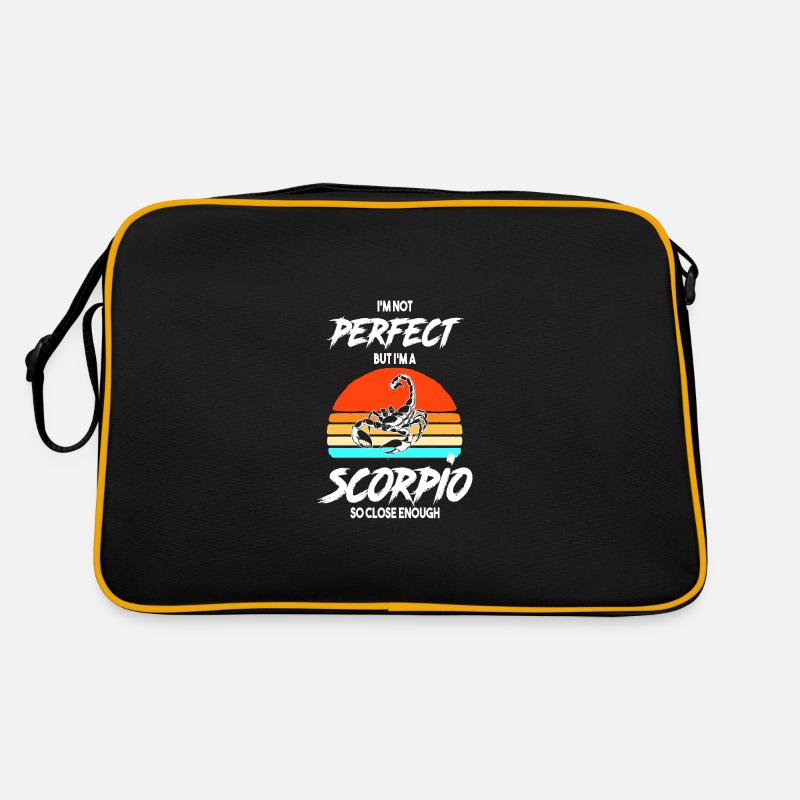Sternzeichen Skorpion Retro Tasche