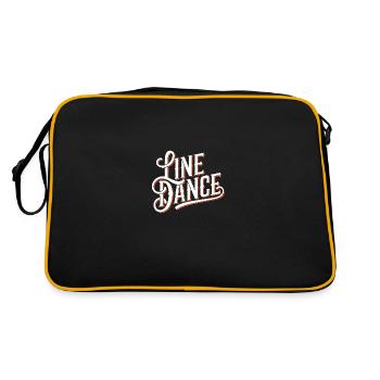 Conception de danse en ligne pour danseurs et groupe de danse - Sac Retro - noir/or - Dos