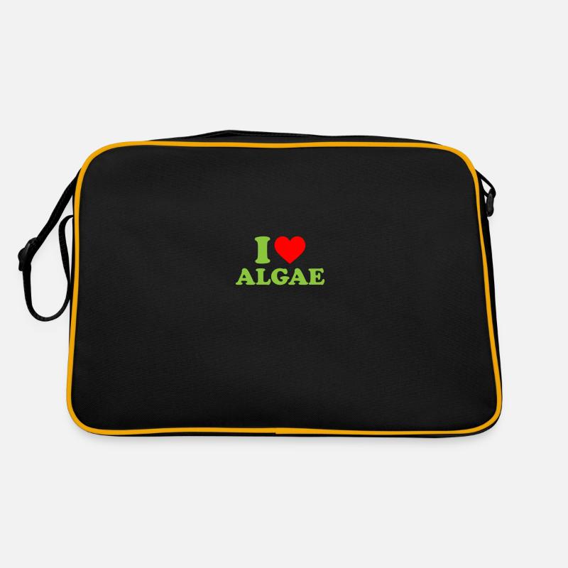 I love algae, algae diatom Retro Bag