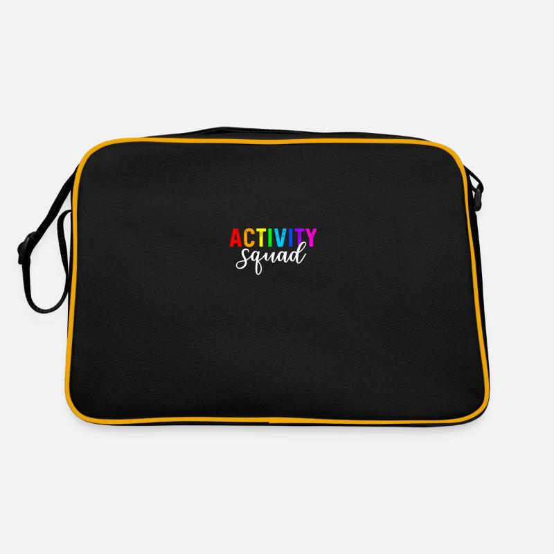 activity squad, activity assistant Retro Bag