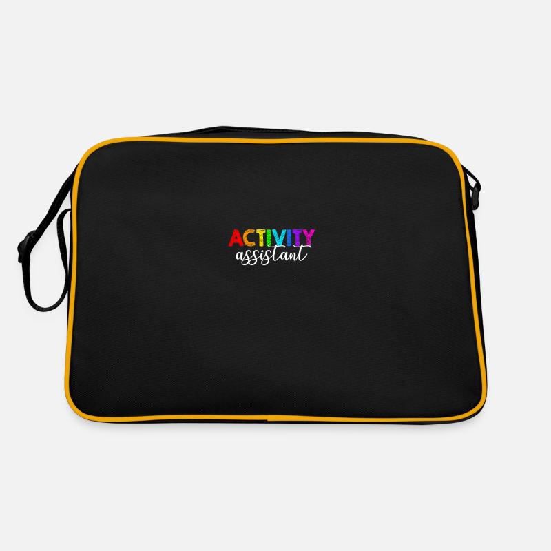 activity assistant appreciation , activity assista Retro Bag