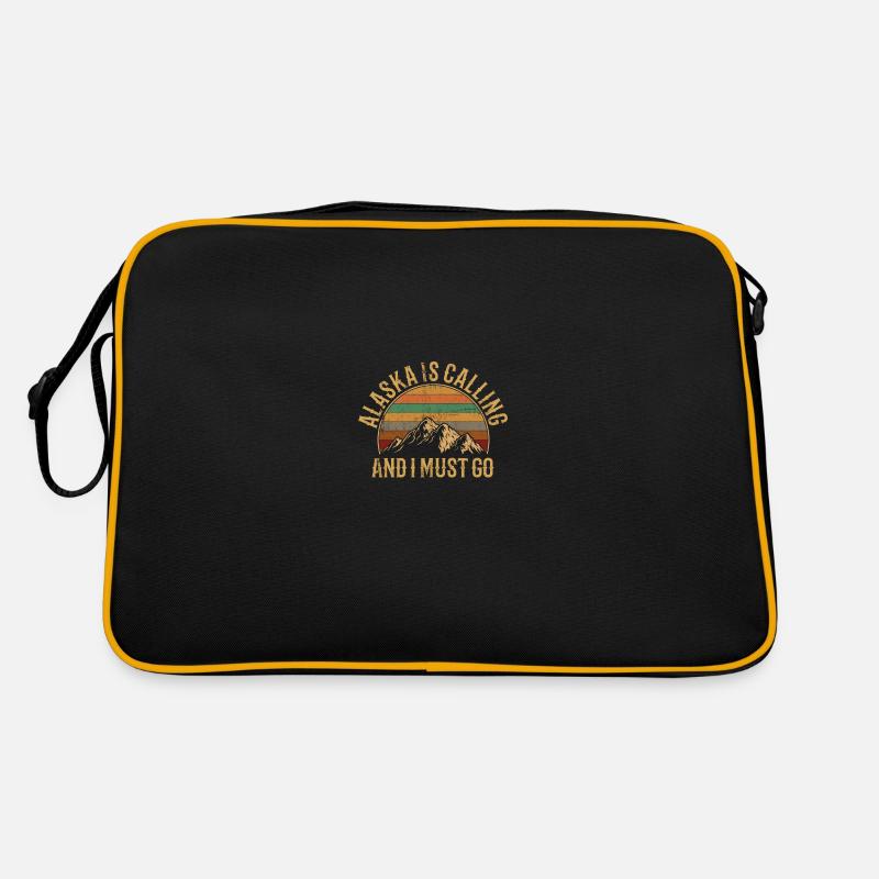 alaska is calling, alaska Retro Bag