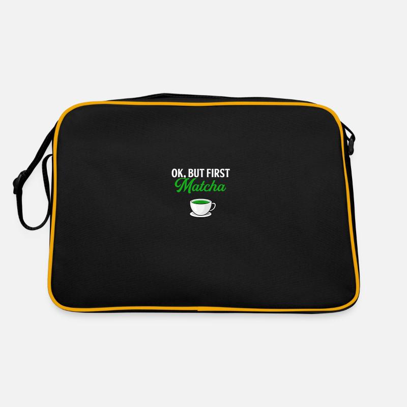but first matcha matcha Retro Bag
