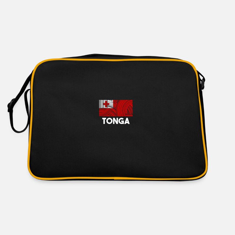 tonga flag, polynesian tonga Retro Bag
