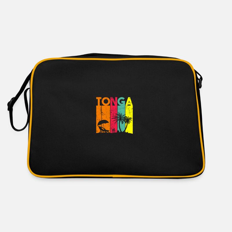 tonga, vintage polynesian tonga Retro Bag