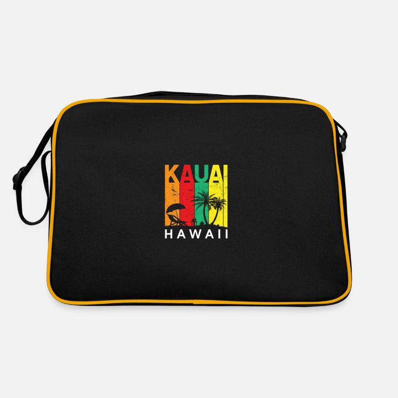 kauai, hawaii Retro Bag
