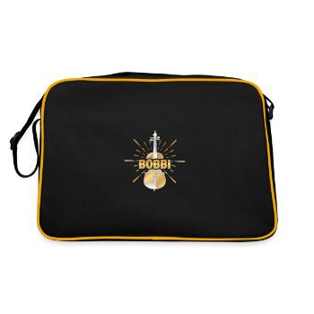 Bobbi - Retro Bag - black/gold - Back